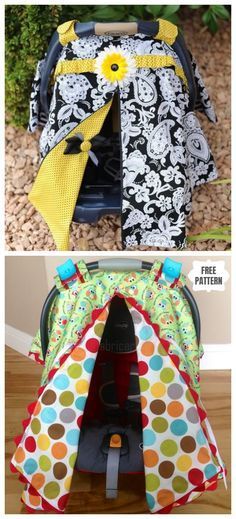 DIY Car Seat Canopy Free Sewing Pattern & Tutorial Baby Car Seat Cover Pattern, Car Seat Canopy Pattern, Car Seat Cover Pattern Free, Diy Car Seat Cover, Car Seat Cover Pattern, Baby Carrier Cover, Mercedes Benz 300sl, Mercedes Benz Classes, Baby Clothes Patterns Sewing