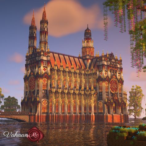 Ideas for Minecraft 1.20 gothic cathedral builds Ideas For Minecraft, Minecraft Temple, Minecraft Creator, Minecraft Underground, Minecraft Kingdom, Minecraft Building Guide, Minecraft Castle, Minecraft Medieval, Minecraft Room