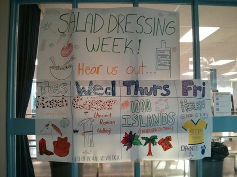 Spirit Week Outfit Ideas, Sport Day Outfit, Spirit Weeks, Spirit Week Themes, Spirit Day Ideas, School Spirit Posters, Pep Club, Rally Idea, School Spirit Week