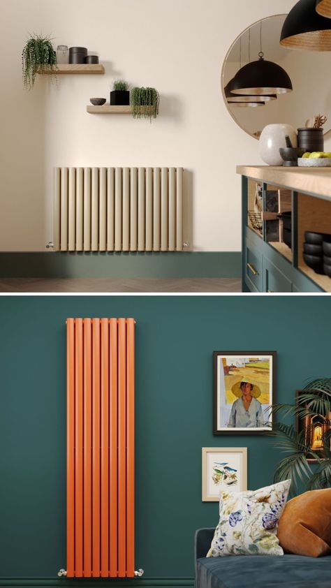 The living room is your cosy space to relax and unwind with your favourite people, so a radiator that keeps the room warm and inviting is a must. We’ve collated 75 beautiful living room ideas from our customers to help you decide which radiator design and placement will work for your living space. Take a look! Vertical Radiators Living Room, Radiator Living Room, Living Room Radiators, Living Room Radiator, Vertical Living Room, Radiator Ideas, Radiators Living Room, Beautiful Living Room Ideas, Tall Radiators