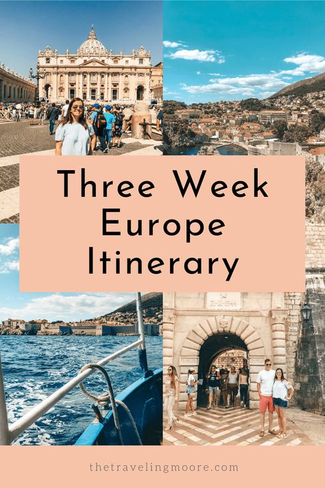 3 Week Europe Itinerary: Planning the Perfect Europe Trip European Travel Itinerary, 3 Weeks In Europe, Europe Trip Planning, Europe Itinerary, Europe Holiday, European Itineraries, German Travel, Europe Holidays, Europe Aesthetic