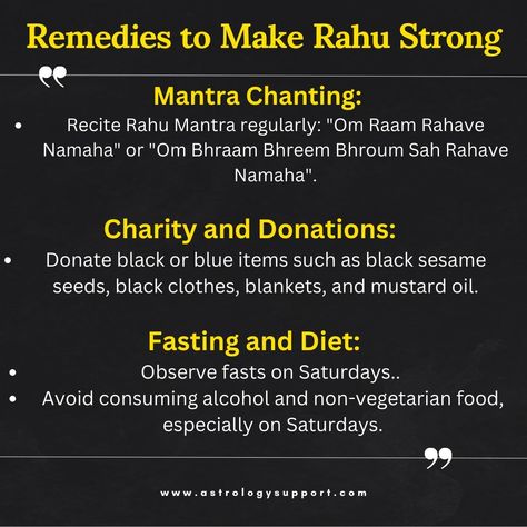 Remedies to Make Rahu Strong #rahu #astrology #ketu #vedicastrology #jyotish #astrologer #indianastrology #horoscope #shani #spiritual #mercury #saturn #palmistry #kundali #jupiter #planets #vedic #astro #love #birthchart #numerology #vastu #astrologyposts #moon #zodiac #successofchildren #venus #successincareer #peaceandharmony #mars Rahu Astrology, Saturn Astrology, Moon Zodiac, Marriage Issues, Jyotish Astrology, Astrology Remedy, Indian History Facts, Astrology Planets, Ex Love