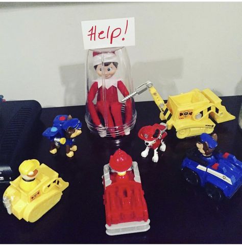 Paw Patrol Elf On The Shelf Ideas, Elf On The Shelf Paw Patrol, Elf On Shelf Letter, Elf 2023, Napkin Folding Tutorial, Paper Napkin Folding, Diy Christmas Decorations For Home, Stylish Tips, Awesome Elf On The Shelf Ideas