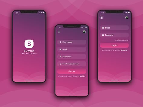 Splash Screen by Tanzir Fahad Phone Design Ideas, Phone Screen Ideas, User Experience Design Inspiration, Splash App, Baby Logo Design, Saving App, Ui Ux 디자인, App Design Layout, Ux App Design