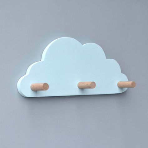 Adventure Nursery Decor, Rustic Wood Decor, Wooden Wall Hooks, Cloud Wall, Adventure Nursery, Home Decor Hooks, Mountain Wall, Mountain Peak, Nursery Colors