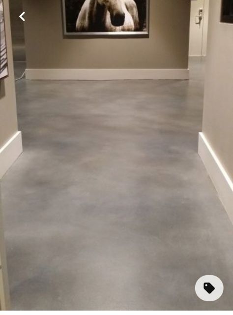 Concrete Floors Diy, Concrete Floors In House, Concrete Basement Floors, Epoxy Floor Designs, Concrete Floor Coatings, Open Living Room Design, Painted Concrete Floors, Concrete Stained Floors, Farmhouse Flooring