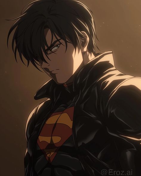 Superman Fanart, Superman Anime, Evil Superman, Mcu Comics, Series Ideas, Comics Anime, Oc Character, Superman Art, Dragon Ball Super Manga