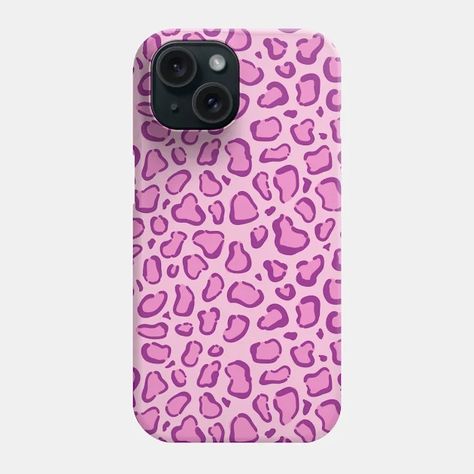 Pink Aesthetic Leopard Print - Leopard Print - Phone Case | TeePublic Leopard Love Wildflower Case, Pink Leopard Tumbler Cup, Cheetah Print Phone Case, White Leopard Phone Case, Pink Leopard Phone Case, Print Phone Case, Pink Aesthetic, Leopard Print, Phone Cases