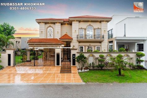 2 Kanal House for Sale in DHA Lahore
Contact:
Mudassar Khokhar: +92 301 4806133
✔Demand: 21 Crores 50 Lacs
✔Brand New 1 Kanal house+ 1 Kanal Lawn with full basement open for Sale
✔Beautiful Landscaping 
✔6-Bedrooms attach baths with Jacuzzi
✔ Drawing room
✔ Dinning
✔ 3 spacious Tv lounges
✔Spanish design
#DHA #DHALahore #1kanal #1kanalhouseforsale #1kanalhouse 
#spanish #house #houseforsale #leadsestatesadvertising #leadsestatesmarketing #leadsestatesmarketing #leadsfamrhouse Spanish Design House, Beautiful Landscaping, Lawn Design, Bungalows For Sale, Spanish Design, Spanish House, Drawing Room, Design House, Luxury House