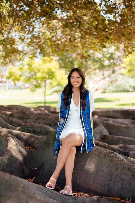 UCI Graduation Portraits | Aldrich Park Graduation Pictures At Park, Aviation Graduation Cap, Park Graduation Pictures, Uc Irvine Graduation, Graduation Inspiration, College Grad Pictures, Grad Portraits, University Of California Irvine, Graduation Pic Ideas