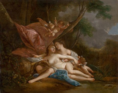 Diana and Callisto | François Boucher | 1760/1770 | Slovak National Gallery | CC BY Jean Antoine Watteau, Zeus Jupiter, William Adolphe Bouguereau, John William Waterhouse, Gustave Dore, Francisco Goya, Edouard Manet, Peter Paul Rubens, Art Ancien