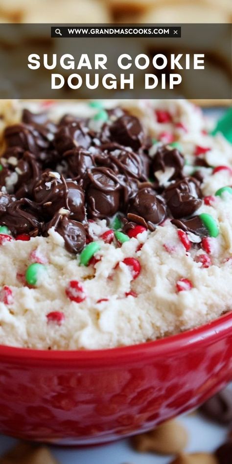 This Sugar Cookie Dough Dip is the ultimate no-bake dessert! With a rich, cookie dough flavor and creamy texture, it’s a fun and festive treat for any occasion—perfect for dipping and sharing! Sugar Cookie Dip Recipe, Dessert Dips Recipes, Cookie Dip Recipes, Snickerdoodle Dip, Sugar Cookie Dip, Cheeseball Recipes, Cookie Dip, Dessert Dip Recipes, Cookie Dough Dip