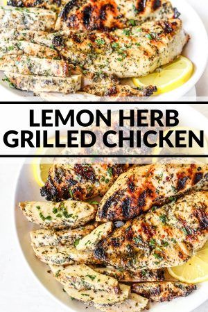 Lemon Chicken Marinade, Lemon Marinade, Herb Chicken Breast, Herb Chicken Recipes, Grilled Chicken Breast Recipes, Grilled Lemon Chicken, Grilled Chicken Marinade, Lemon Herb Chicken, Herb Chicken