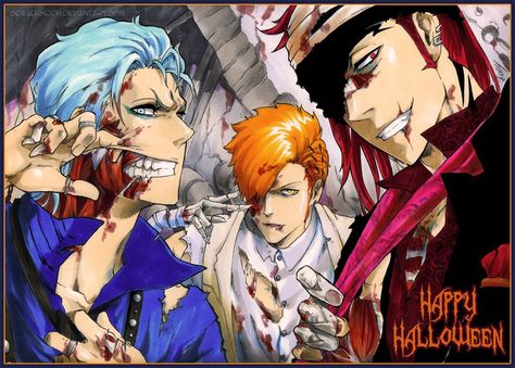 Bleach Halloween, Abarai Renji, Ichigo Manga, Bleach Couples, Kuchiki Byakuya, Castlevania Anime, Kurosaki Ichigo, Bleach Fanart, Anime Bleach