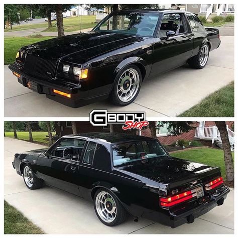 Black Dodge Charger, Drive Angry, 80s Cars, Donk Cars, Buick Grand National, Buick Cars, Vintage Volkswagen, Classic Hot Rod, Rims For Cars