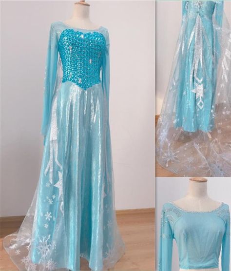 【Items in My Shop】 All items are custom-made and Handmade, please provide your measurements when you place your order. There is the measurements I need as follows. 1.Height 2.Bust 3.Waist 4.Hips 5.Shoulder length (From Shoulder to Shoulder) 6.Sleeve length You will receive a perfect cosplay Elsa Costume Adult, Labyrinth Dress, Perfect Cosplay, Giselle Dress, Elsa Cosplay, Tinker Bell Costume, Elsa Costume, Cinderella Costume, Elsa Dress