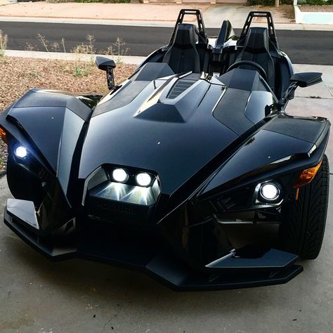 3 Wheeler Car, Polaris Slingshot Car, Slingshot Motorcycle, Slingshot Car, Three Wheeled Car, Polaris Slingshot, Sling Shot, Reverse Trike, Futuristic Motorcycle