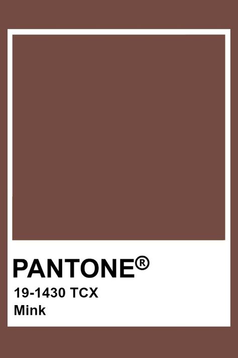 Pantone Mink