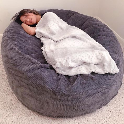 Costco Is Selling Massive Bean Bags, So Excuse Us While We Dive Right In Giant Bean Bag, Fluffy Sofa, Fur Bean Bag, Giant Bean Bag Chair, Bean Bag Bed, Bean Bag Living Room, Mini Sofa, Large Bean Bags, Giant Bean Bags