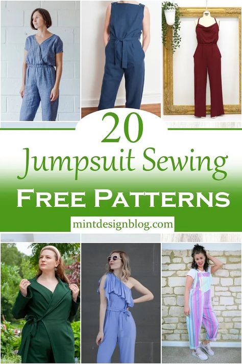 Jumpsuit Sewing Diy Jumpsuit Pattern, Jumpsuit Sewing Patterns, Jumpsuit Pattern Free, Cute Dinosaur Coloring Pages, Gym Lounge, Pants Pattern Free, Jumpsuit Sewing, Unique Jumpsuits, Suit Sewing Patterns