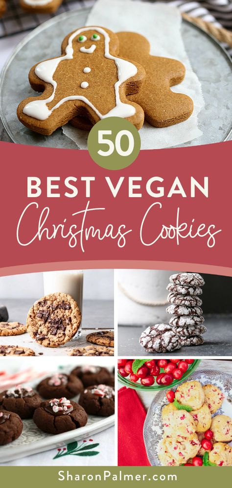 It’s the moment to dust off your old, dog-eared favorite recipes from the past, and to look for some new cookie inspiration to add a twist or two to your holiday baking repertoire. Check out these BEST vegan #Christmascookie recipes to enjoy this #holiday season. #veganchristmascookies #bestchristmascookies Vegan Christmas Cookies Recipes, Unprocessed Recipes, Wedding Cookies Recipe, Vegan Shortbread Cookies, Vegan Gingerbread Cookies, Vegan Shortbread, Christmas Cookies Recipes, Christmas Vegan, Vegan Christmas Cookies