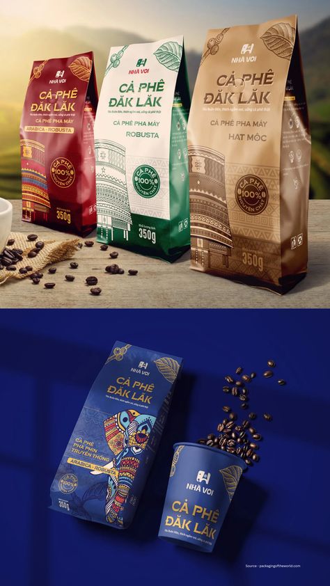 Coffee packaging design ideas Coffee Packaging Design, Packaging Design Ideas, Tea Packaging Design, Coffee Pack, Coffee Label, Packaging Label Design, Design Café, Coffee Box, Creative Coffee