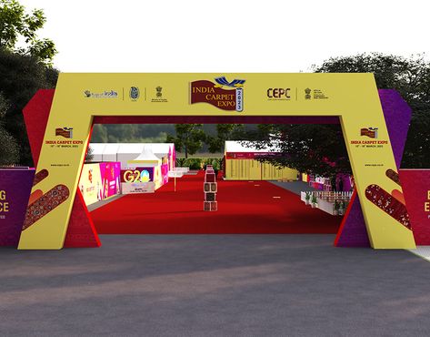 Event Arch Design, Event Gate Design Entrance, Gate Event Design, Event Marketing Design, Event Arch, Event Entrance Arch Design, Event Entrance Arch, Gate Event, Entrance Arch