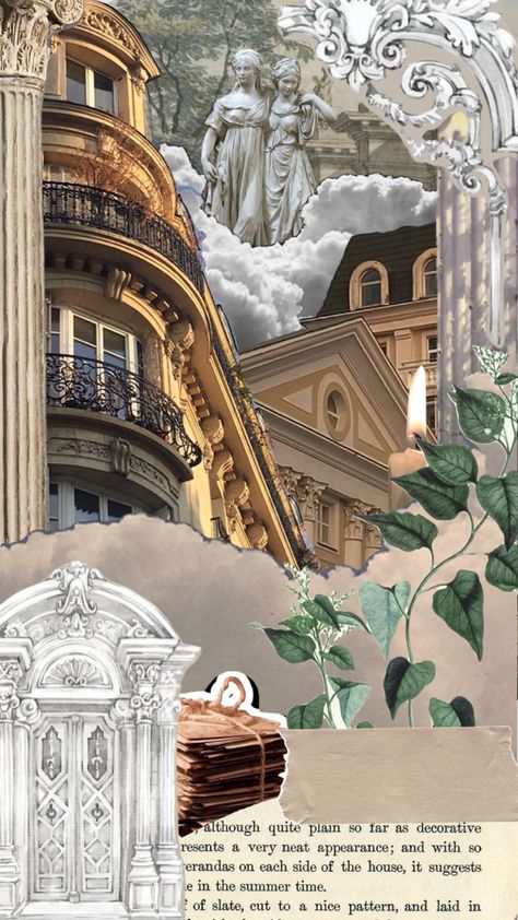 Athens Wallpaper, Calendar Design Inspiration, Exhibition Display Design, Greek Paintings, Parisian Architecture, Best Wallpaper Hd, Nature Collage, Artistic Wallpaper, Collage Art Projects