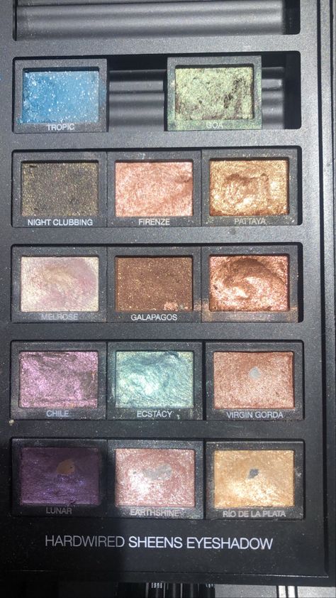 Makeup Products Aesthetic, Products Aesthetic, Makeup Pallets, Old Makeup, Makeup Shades, Heavy Makeup, Eyeshadow Pallets, Makeup Brands, Shadow Palette