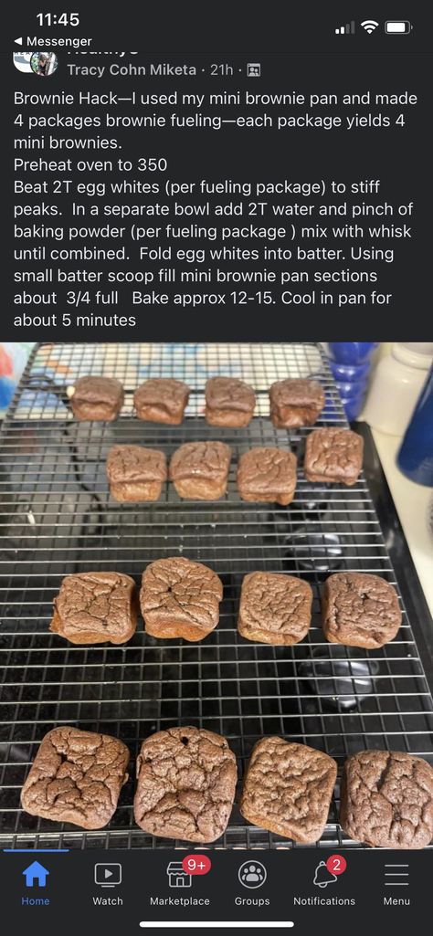 Brownie Optavia Hack, Optavia Hacks For Brownies, Optavia Fueling Hacks Brownie, Optavia Butterscotch Blondie Hack, Optavia Brownie Hacks, Lean Foods, Optavia Plan, Brownie Hacks, Optavia Hacks