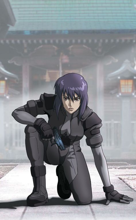 Major Motoko Kusanagi, Kusanagi Motoko, Gig Outfit, Anime Ghost, Masamune Shirow, Motoko Kusanagi, Cyborgs Art, Cultural Appropriation, Ghost In The Shell