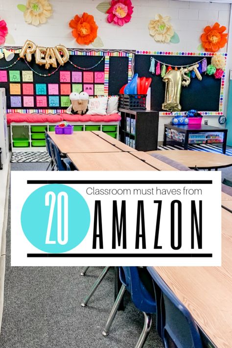 Classroom Must Haves, Amazon Cart, Elementary Classroom Decor, 5th Grade Classroom, 4th Grade Classroom, 3rd Grade Classroom, 2nd Grade Classroom, Teaching First Grade, First Grade Classroom