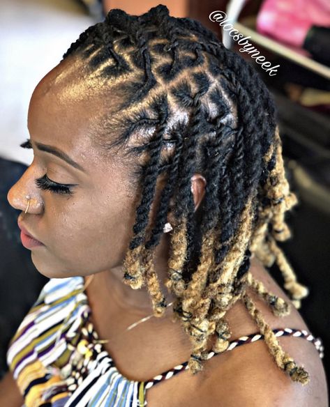 Check out @simonelovee❤️ Locs Updos For Black Women, Women Dreadlock Styles, Short Dread Styles, Dreads Short Hair, Loc Goals, Lock Styles, Afro Locs, Short Dreadlocks Styles, Dreads Styles For Women