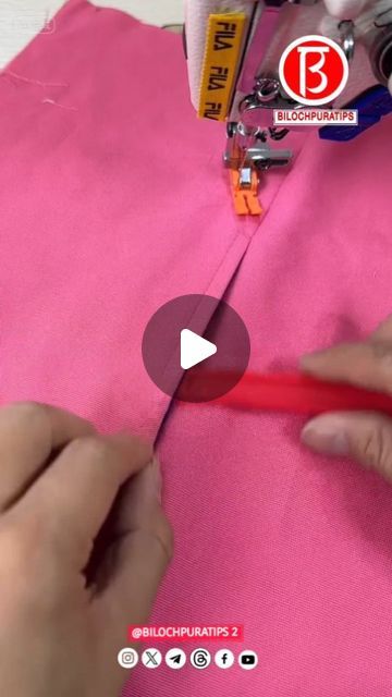 Side Seam Pockets Tutorials, In Seam Pockets Tutorial, Sewing Pockets Tutorial, Pocket Sewing Tutorial, Side Seam Pocket, Sewing Pockets, Sew Projects, Garment Sewing, Page Instagram