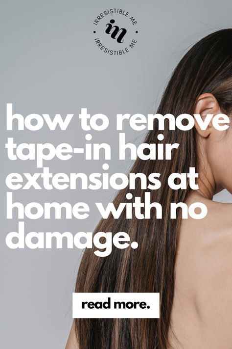 Here's everything you need to know about how to remove tape in hair extensions with no damage at home. Remove Tape In Extensions, Tape In Extensions, Tape In Hair Extensions, Natural Hair, Hair Extensions, Need To Know, Natural Hair Styles, At Home, Blog Posts