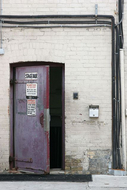 Stage Door Aesthetic, Theatre Vintage Aesthetic, Stage Door, Old Theatre Stage Aesthetic, Abandoned Theatre, Abandoned Theatre Stage, 1940s Theatre, Theatre Interior, Theater Performance