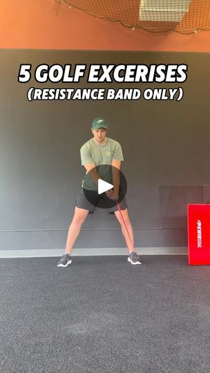 39K views · 1.7K reactions | Improve your golf game with just a resistance band! If you do not have access to a lot of equipment try these 5 exercises. The resistance band is one of my favorite pieces of equipment. It’s versatility allows for 100s of golf specific exercises. You can also experiment with different amount of resistance. I like to use a lighter resistance when I’m doing my mobility movements and heavier when focusing on power/strength.

#golffitness #golfexercise #golfworkout #golfequipment #golflife #golfmobility #golfswing #golfstagram | Jacob “Golf fitness professional” | Weezer · Island In The Sun Mobility Movements, Island In The Sun, Golf Fitness, Golf Exercises, Weezer, Golf Game, The Resistance, Golf Swing, Resistance Band