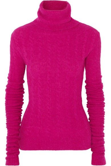 Pink sweater Turtleneck Fashion, Knit Alpaca, Extra Long Sleeves, Mode Fashion, Pink Sweater, 21st Century, Fashion Advice, Extra Long, Turtleneck Sweater