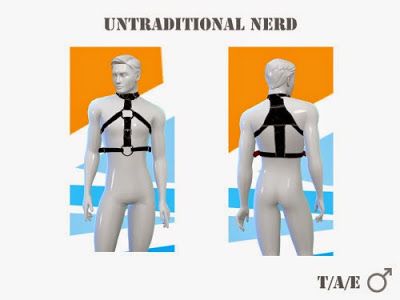 My Sims 4 Blog: Leather Harness for Males by UntraditionalNerd Sims 4 Harness, Sims 4 Couple Poses, Los Sims 4 Mods, Sims 4 Male Clothes, Sims 4 Blog, Sims Stories, Sims Baby, Sims Packs, My Sims