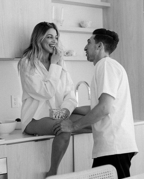 black and white casual engagement photo shoot 🤍 Casual Engagement Photos, Engagement Photo Shoot, Photo Styling, Engagement Photoshoot, Engagement Photo, White Casual, Engagement Photos, Photo Shoot, Lab Coat