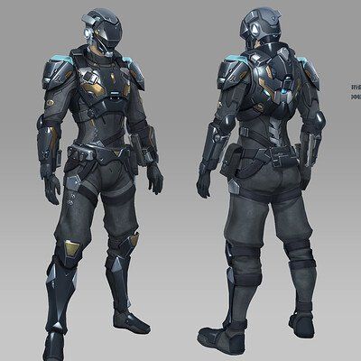 Futuristic Soldier, Superior Iron Man, Sci Fi Armor, Tactical Armor, Futuristic Armor, Futuristic Armour, Combat Armor, Sci-fi Armor, Super Soldier