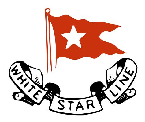 White Star Line, Line Logo, White Star, Titanic, The White, White