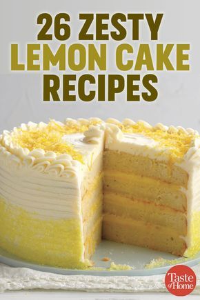 Lemon Torte Cake, Lucious Lemon Cake, Lemon Chiffon Cake Recipe, Strawberry Lemon Cheesecake, Lemon Cake Recipes, Lemon Pastry, Lemon Chiffon Cake, Pear And Almond Cake, Custard Cake Recipes