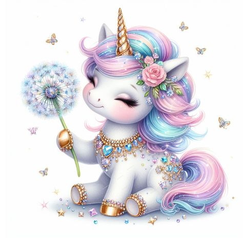 Clipart Birthday, Unicorn Images, Unicorn Clipart, Unicorn Drawing, Mystical Animals, Unicorns Clipart, Unicorn Pictures, Clipart Baby, Kawaii Unicorn