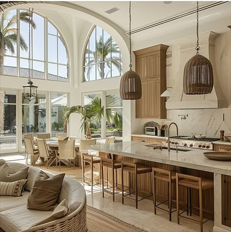 Mediterranean Interior, Dream Kitchens Design, Dream Life House, Italian Home, Modern Organic, Organic Style, Dream House Rooms, Kitchen Inspiration Design, Google Lens