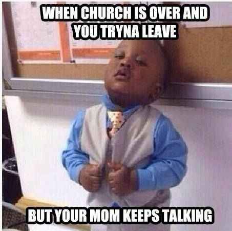 The frustration of waiting for your mom after church as she says “hello” to every single person in the sanctuary as if she won’t see them again in seven days. Funny Christian Pictures, Funny Church Memes, Christian Humour, Christian Comedy, Mormon Humor, Baby Humor, Jesus Meme, Mormon Memes, Lds Memes