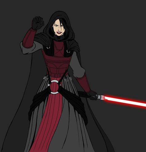 Female Revan Darth Revan, Sith Empire, Star Wars Sith, Star Wars The Old, Jedi Sith, Old Republic, Star Wars Fashion, Star Wars Characters Pictures, Star Wars Concept Art