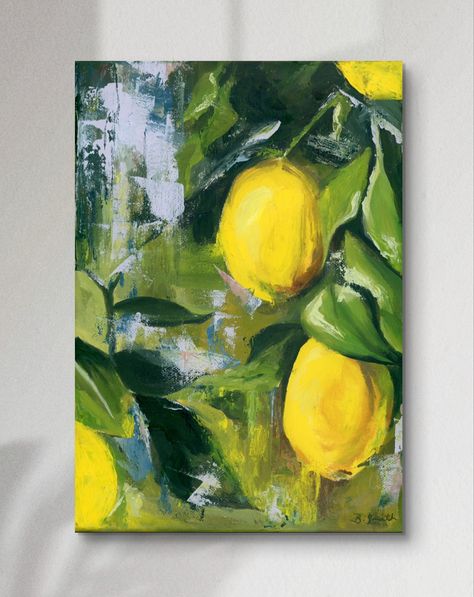 Abstract Still Life Painting Acrylics, Abstract Fruit Painting, Fruit Painting Acrylic, Paint Fruit, Oil Painting Fruit, Tree Oil Painting, Painting Fruit, Abstract Still Life, Fruit Still Life