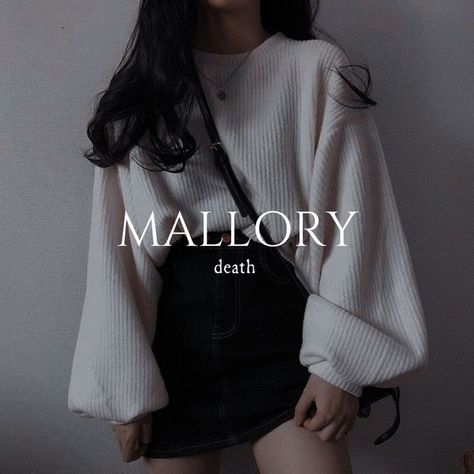 Mallory Name Meaning, Woman Names With Meaning, Names That Mean Poison, Names Meaning White, Names With Meaning Girl, Female Names Aesthetic, Mallory Name, Pretty Names With Meanings, Name Ideas With Meaning