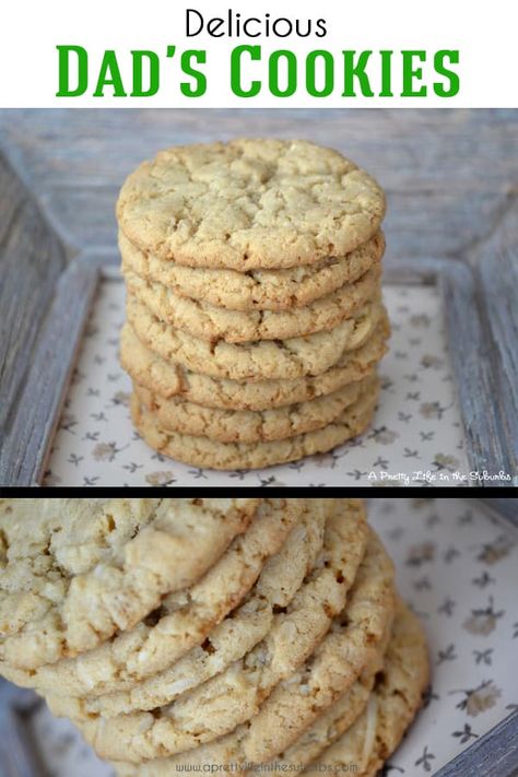 Cookie Jar Cookies Recipes, Dads Oatmeal Cookie Recipe, Large Batch Cookies Easy, Cheap Deserts, Large Cookies Recipe, Decadent Cookies, Butterfinger Cookies, Drop Cookie Recipes, Favorite Cookie Recipe